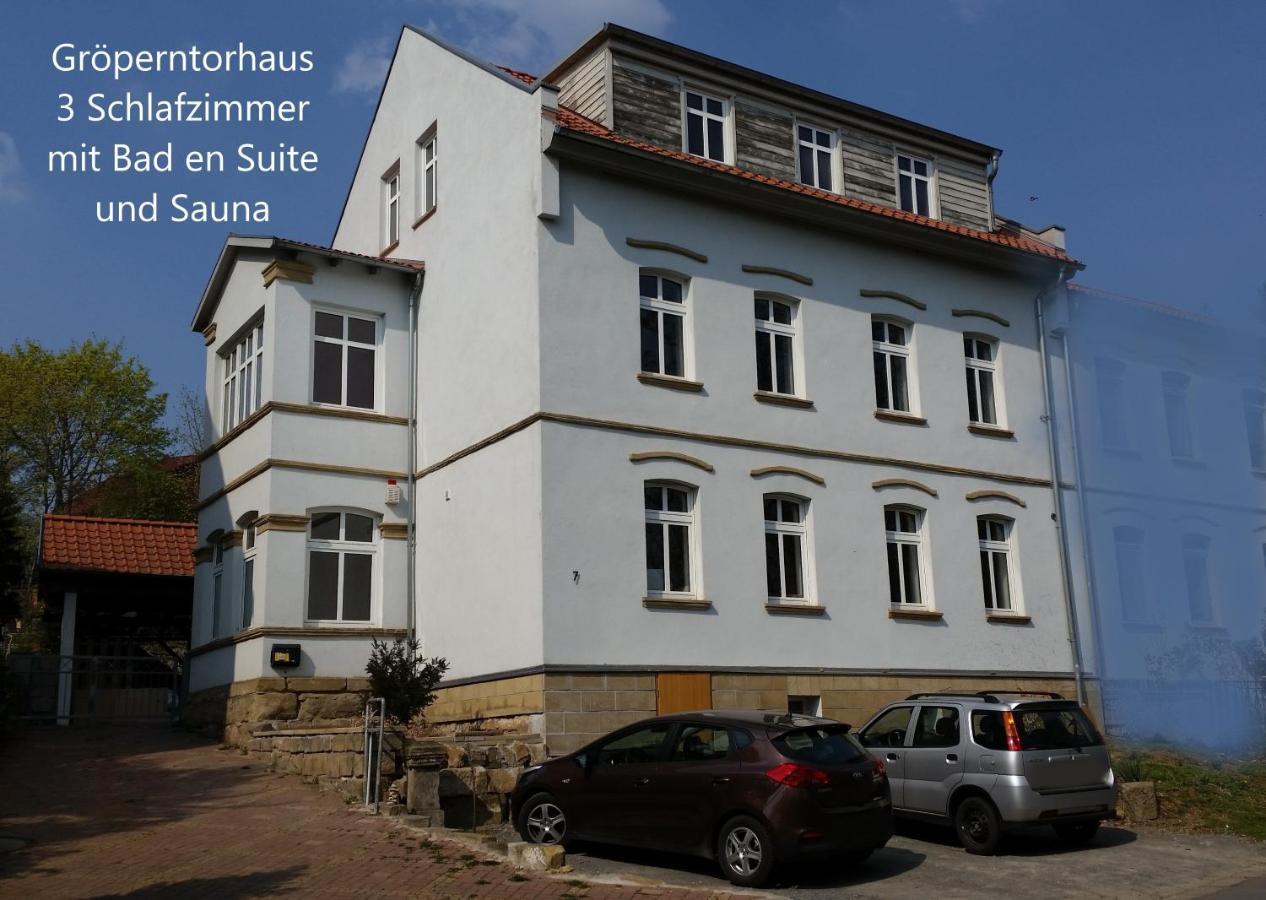 Gröperntorhaus Lägenhet Quedlinburg Exteriör bild